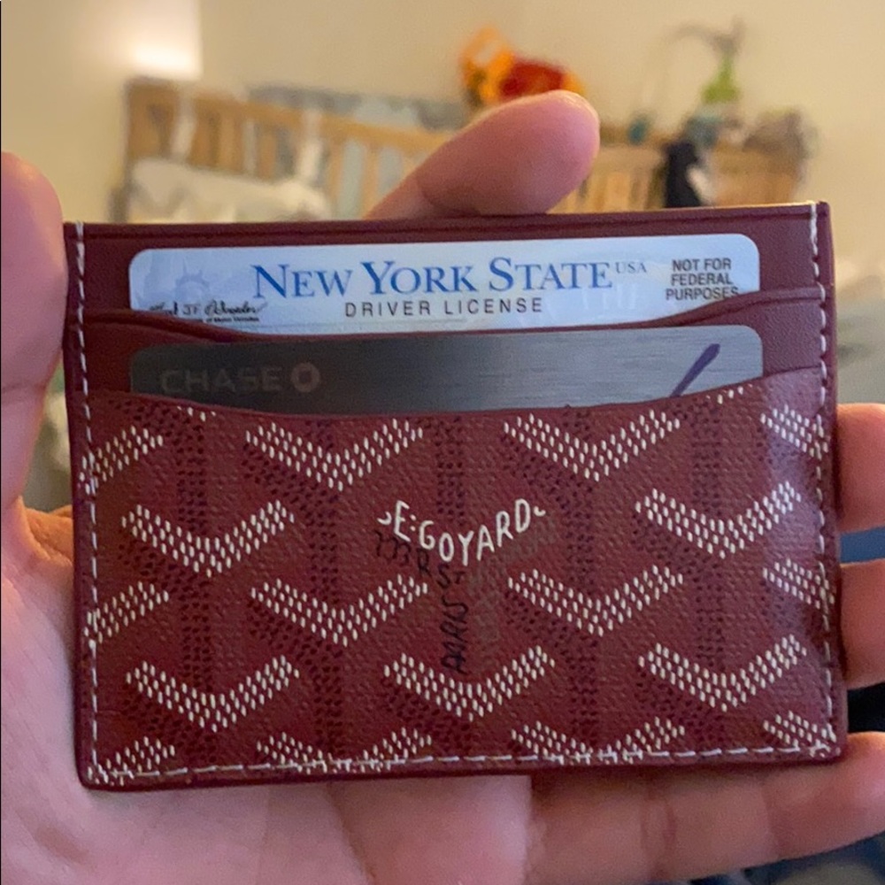Goyard card holder